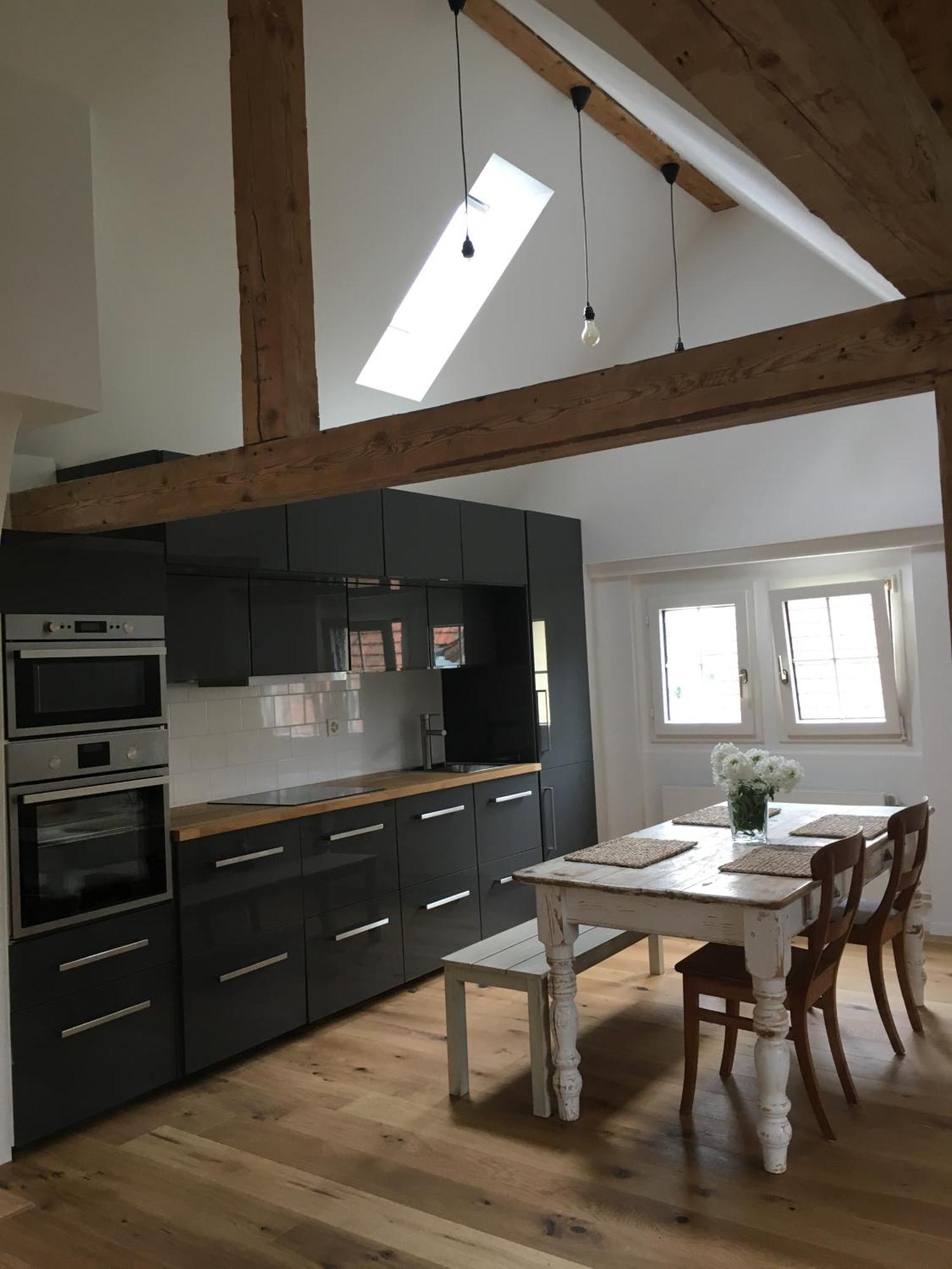 Loft Apartment In Central Zug Bagian luar foto